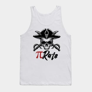 Pi rate Pi Shirt for international Pi Day Tank Top